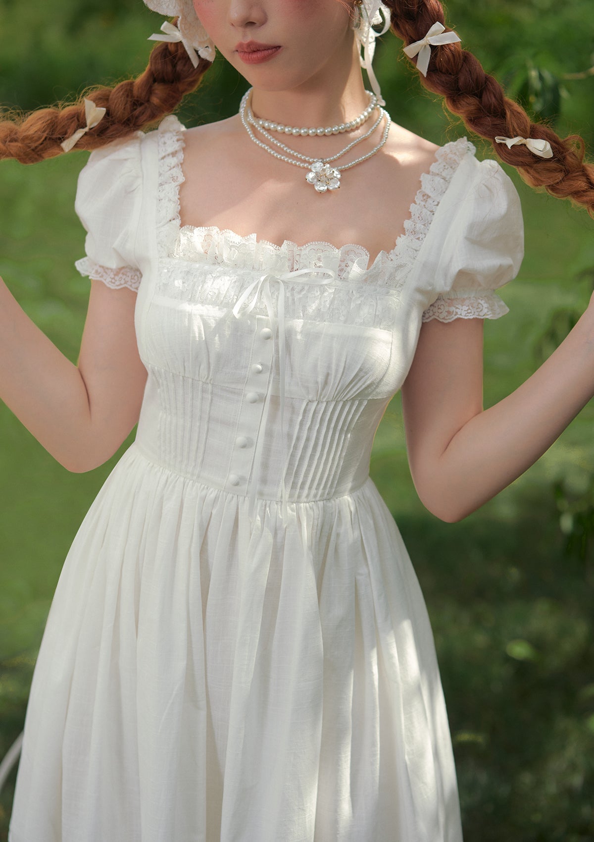 (US Exclusive)"Pure White" Cinderella Dress
