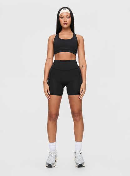 Conquer Activewear Shorts Black