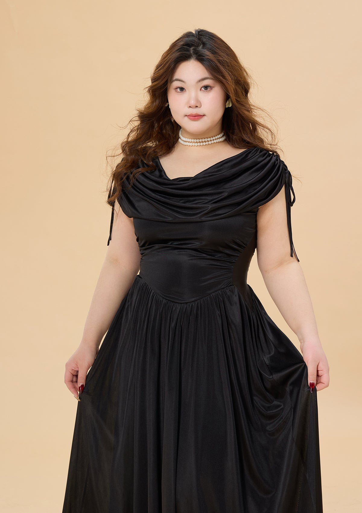 （US Exclusive）Curve & Plus "Crash Landing On You" Dress