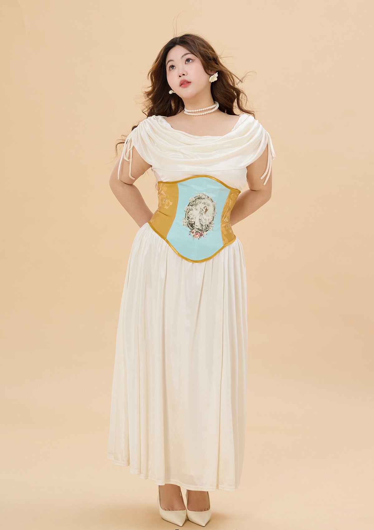 （US Exclusive）Curve & Plus "Crash Landing On You" Dress
