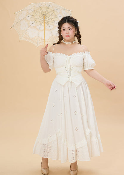 Curve & Plus "I Flipped" Corset Dress