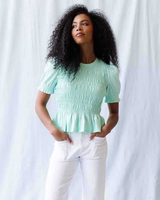 Sunny Smocked Top