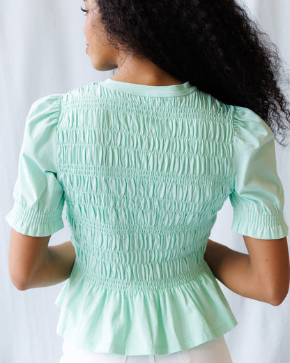 Sunny Smocked Top