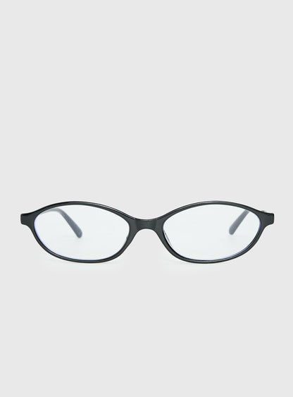 Life Begins Blue Light Glasses Black