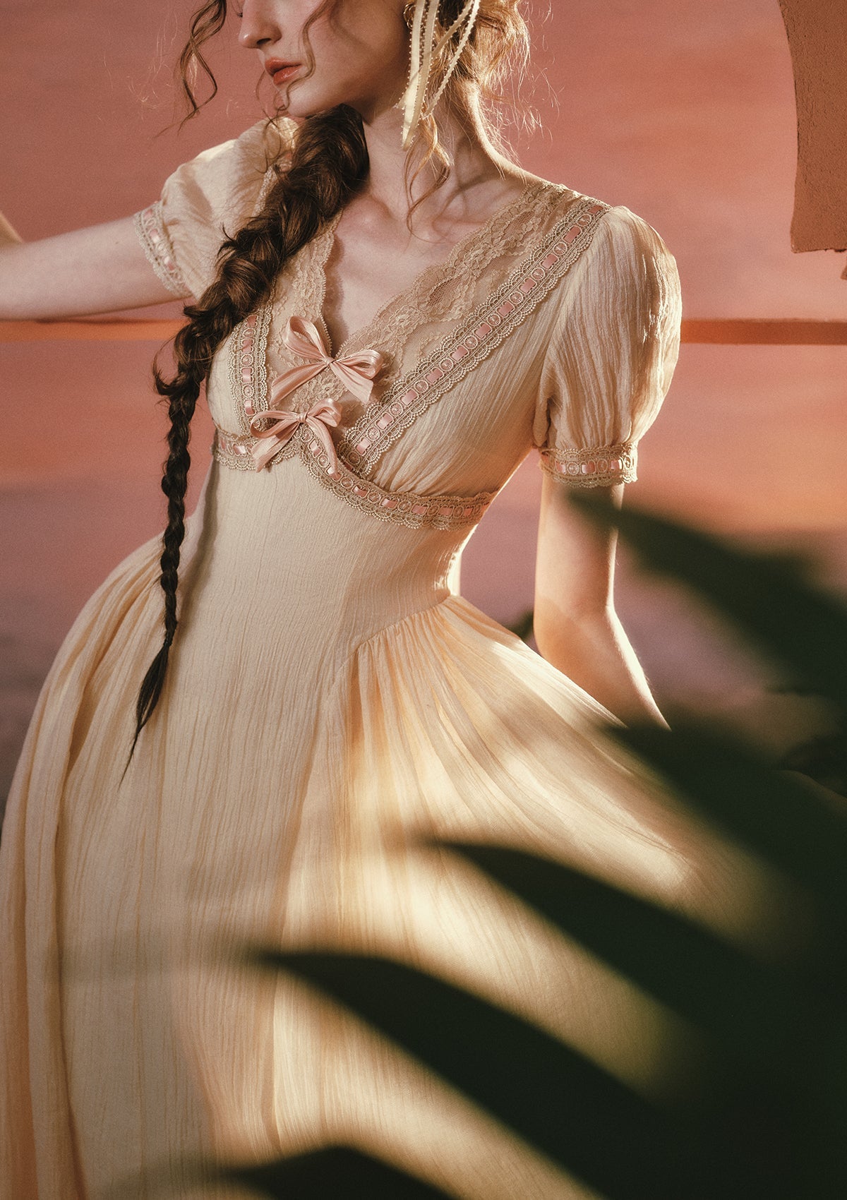 Sunset Rose Dress