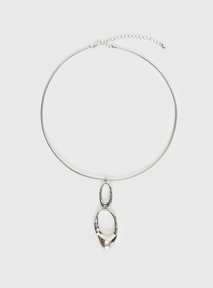 Marivella Pendant Necklace Silver