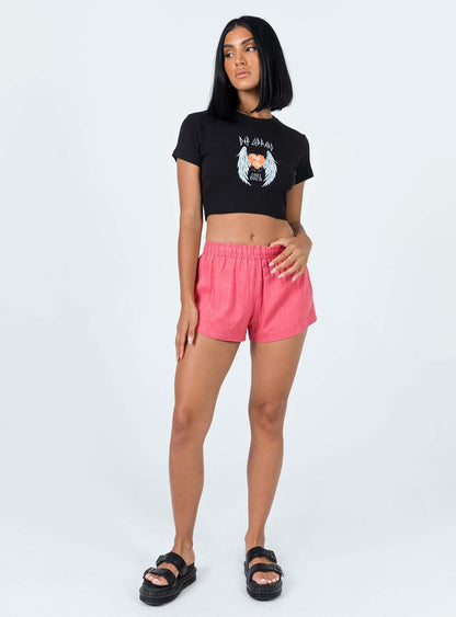 Beach House Shorts Pink