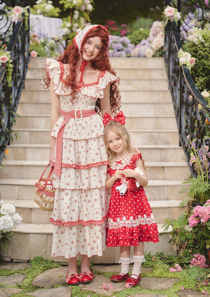 Red Hood Maiden Dress
