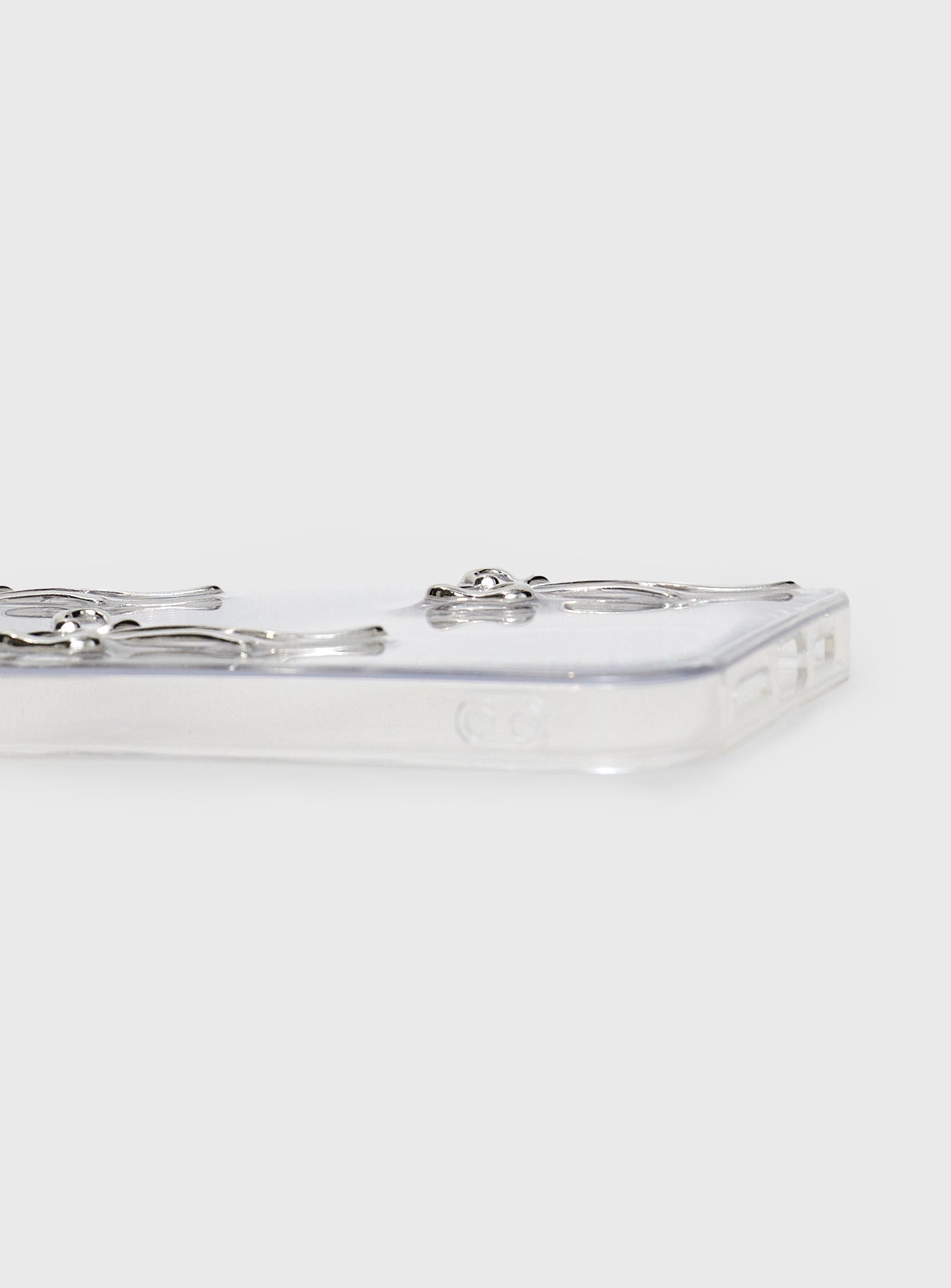 Only Exception iPhone Case Silver