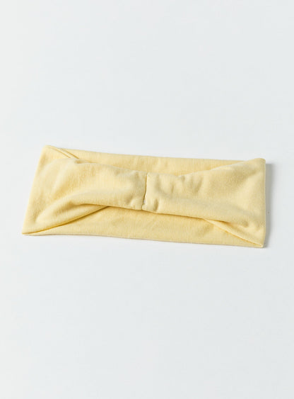 The Juney Headband Yellow