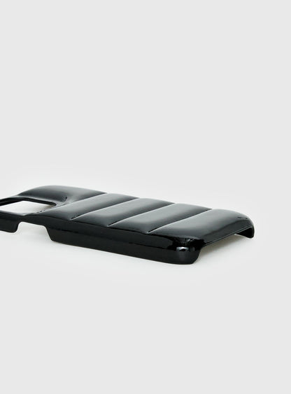 Perfect Harmony Puff iPhone Case Black