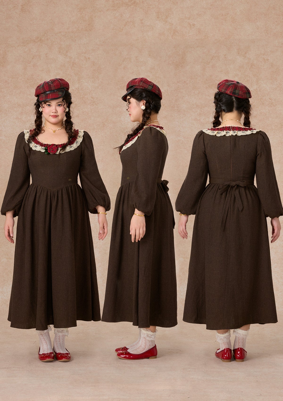 Curve&Plus Rose Madeleine Dress