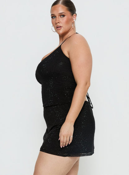 Jenesa Skort Black Curve