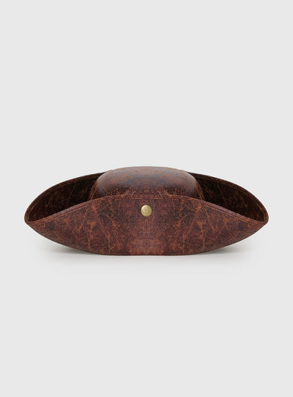 Night Spell Pirate Hat Brown