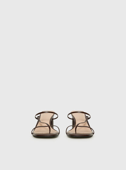 The Becka Heels Chocolate
