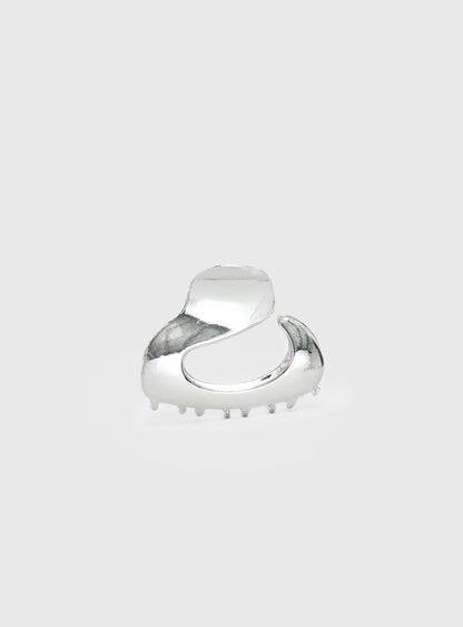 Layken Hair Clip Silver