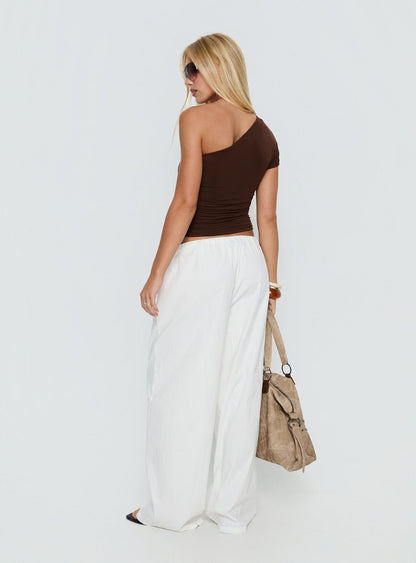 Lunea Concealed Waistband Pants White