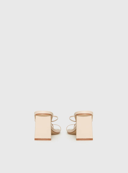 The Becka Heels Beige