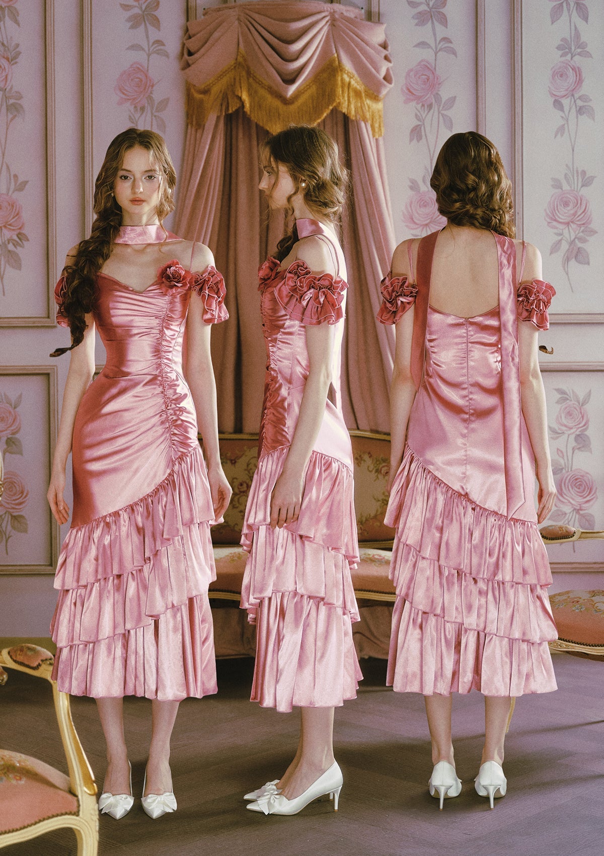 Burning Rose Dress