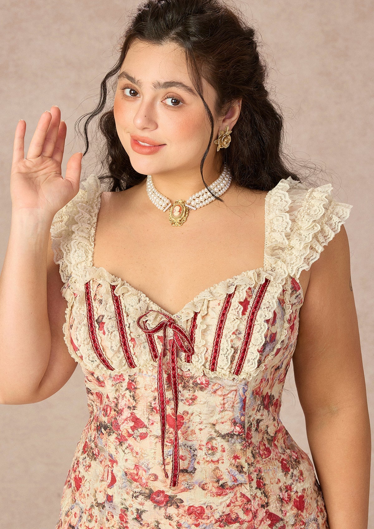 Curve&Plus Fallen Eros Dress