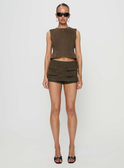 Countryside Skort Petrol