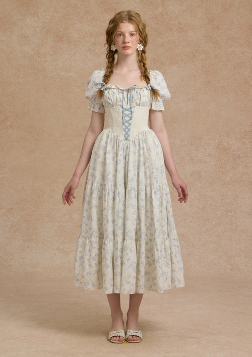 （US Exclusive）Blue Dollhouse Corset Dress