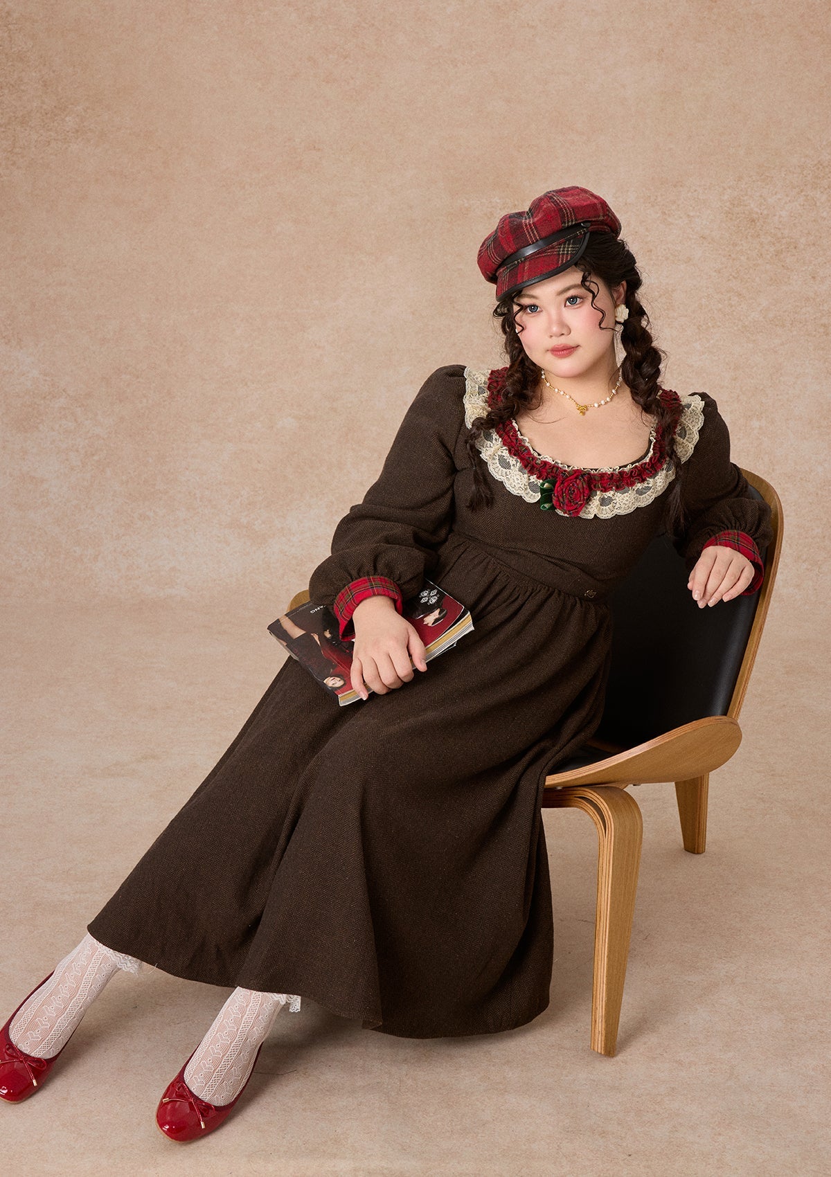 Curve&Plus Rose Madeleine Dress