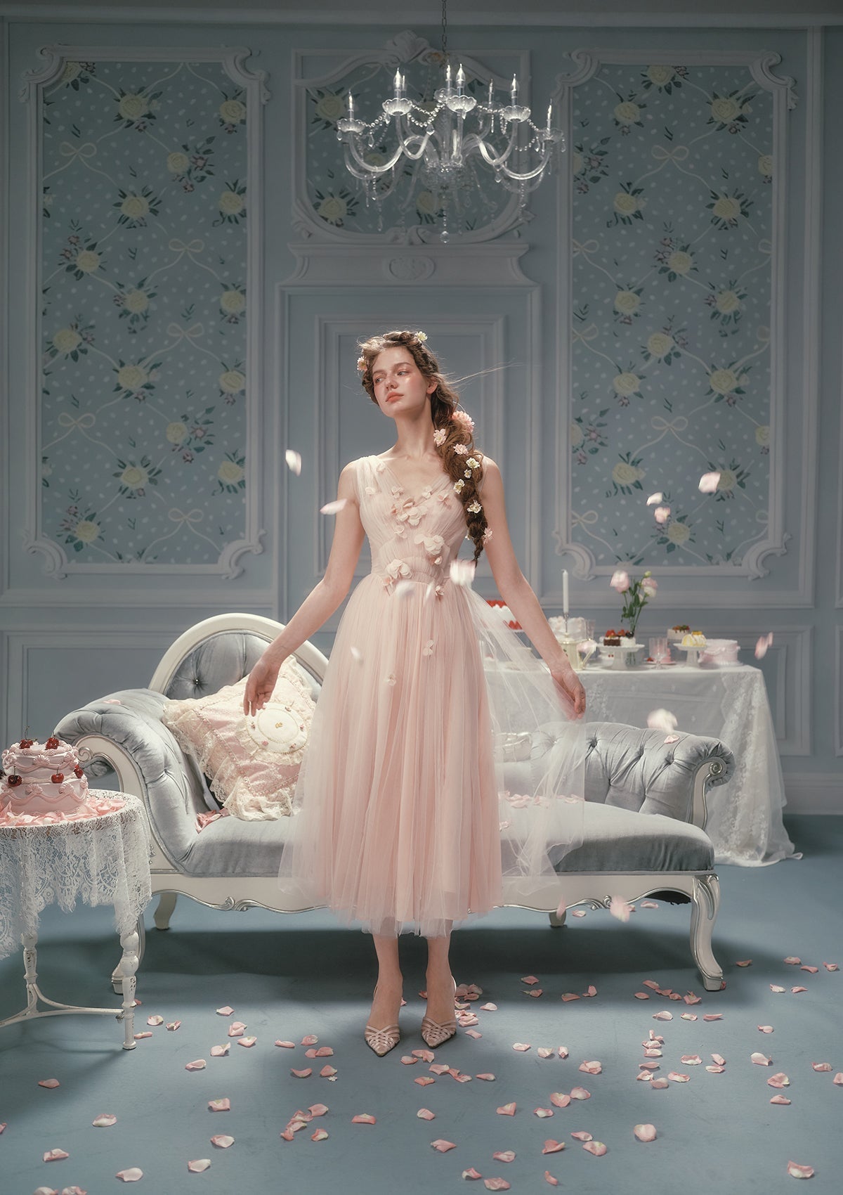 Louis XIV's Rose Dress