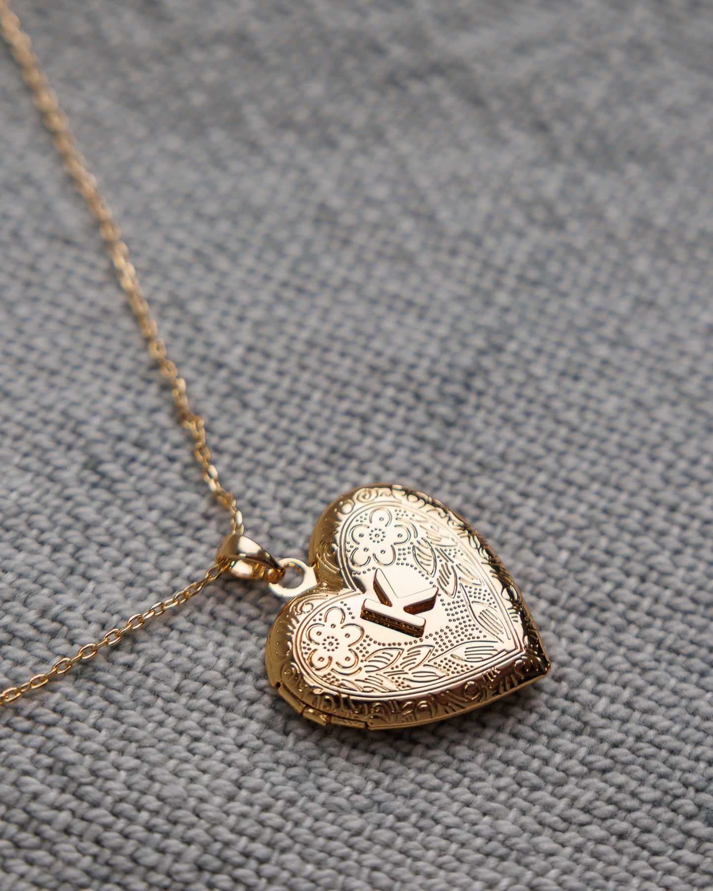 Monogram Heirloom Locket - Final Sale